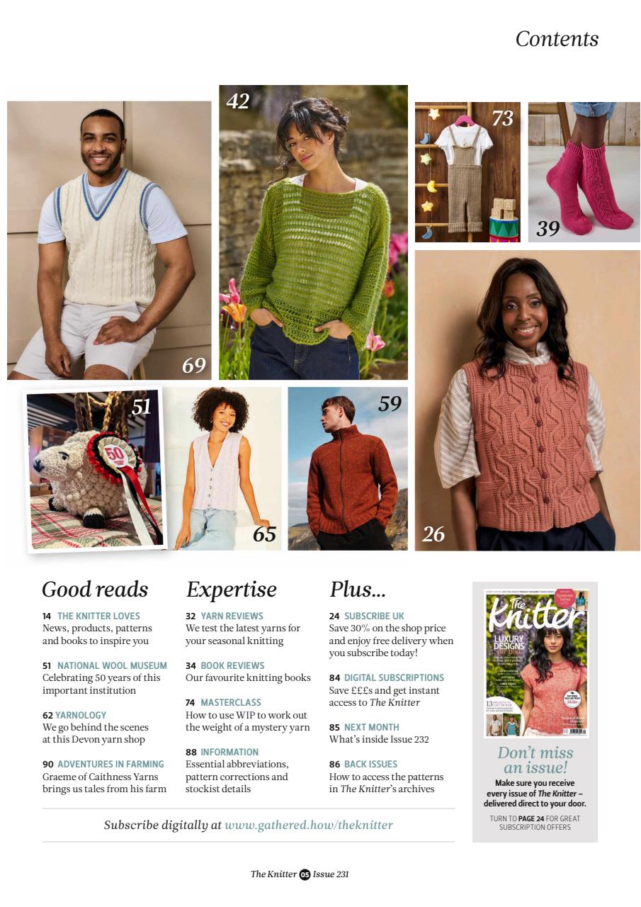 The Knitter Preview Pages