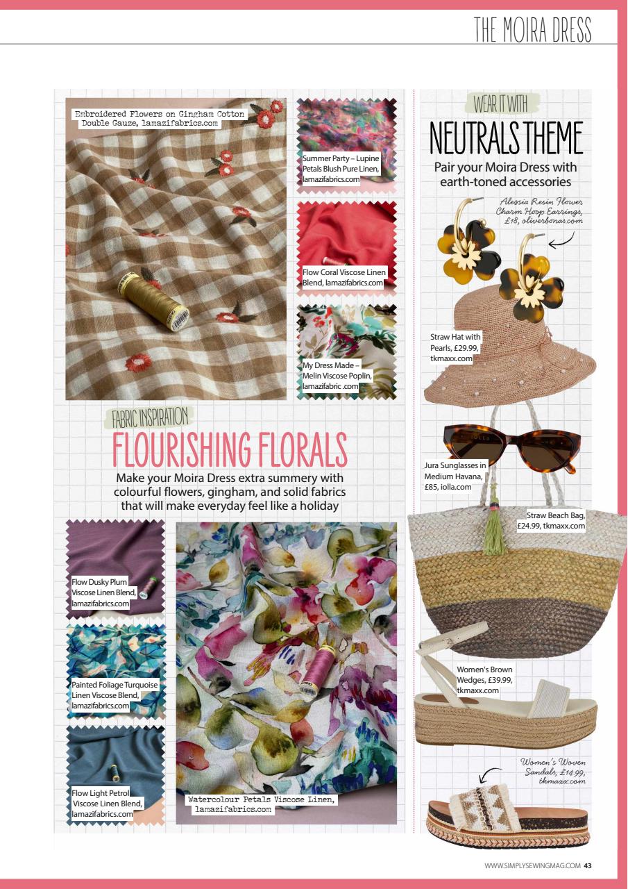 Simply Sewing Preview Pages