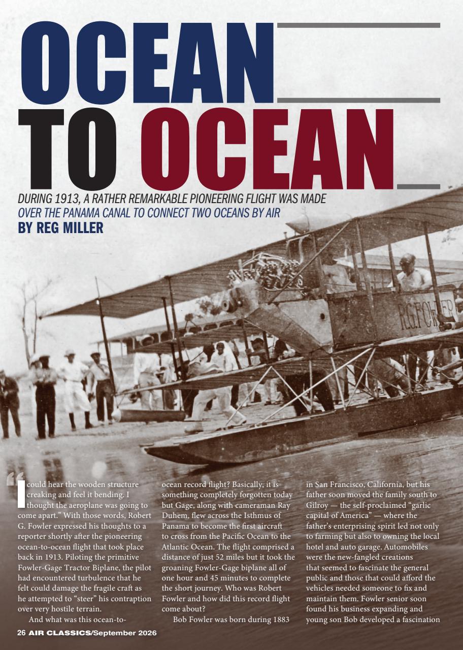 Air Classics - Where History Flies Preview Pages