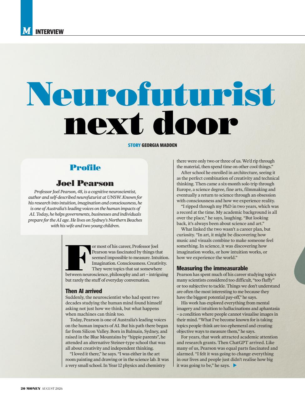 Money Magazine Preview Pages