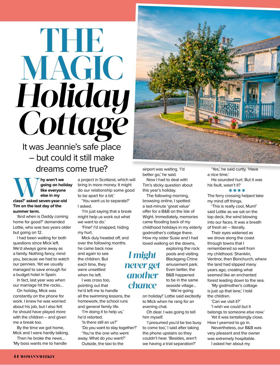 Woman's Weekly Preview Pages