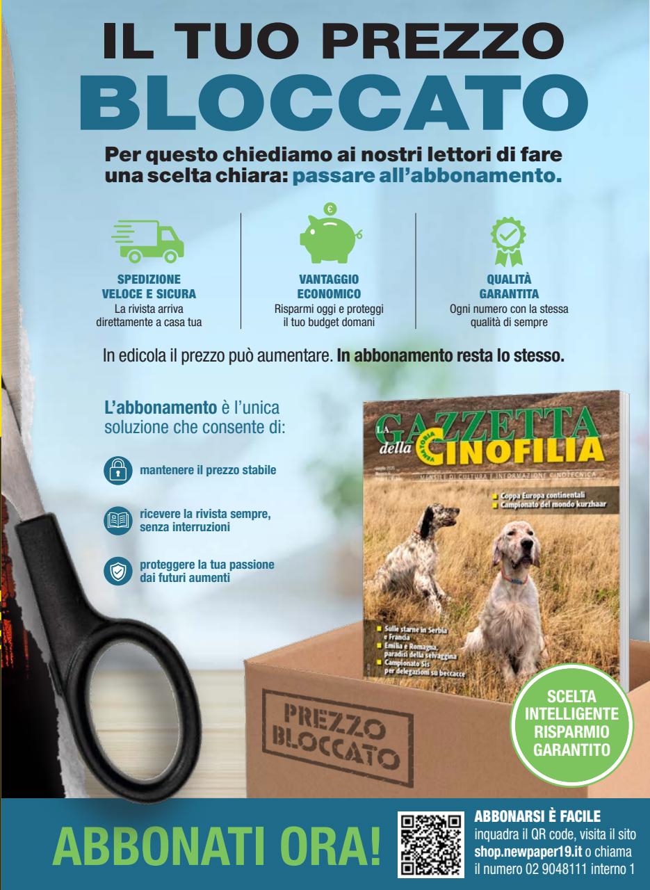 La Gazzetta Della Cinofilia Venatoria Preview Pages