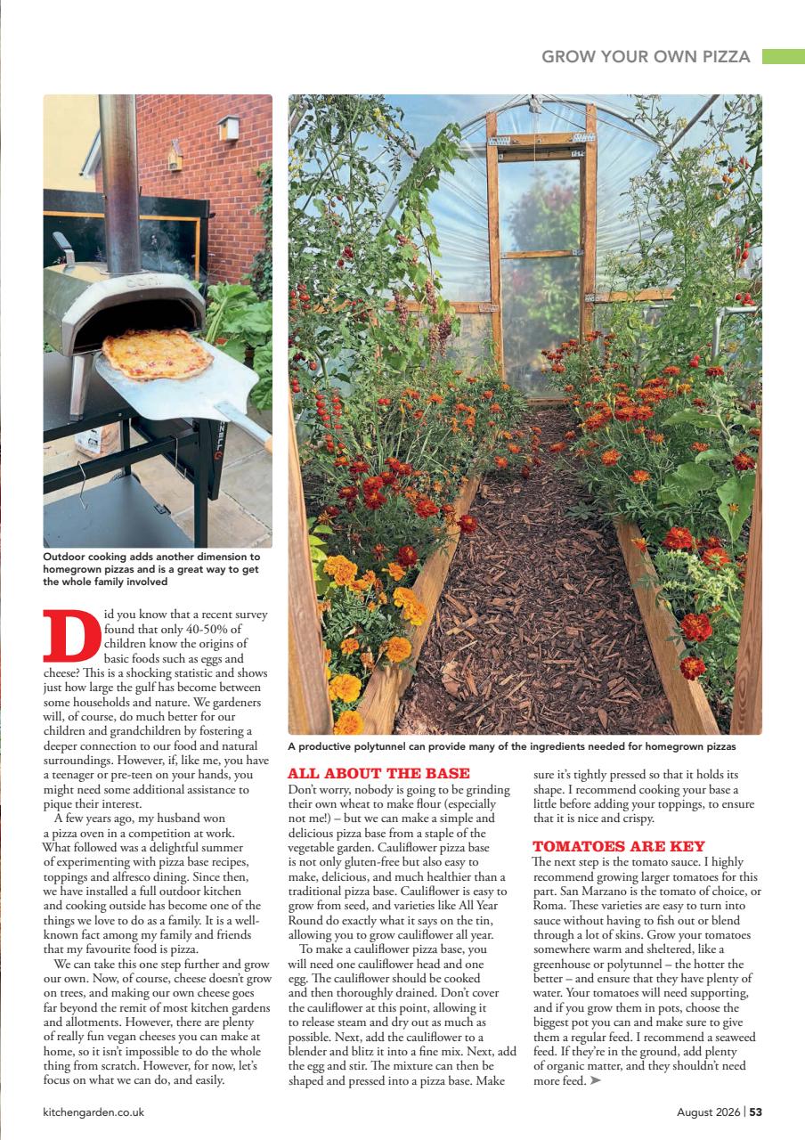 Kitchen Garden Magazine Preview Pages