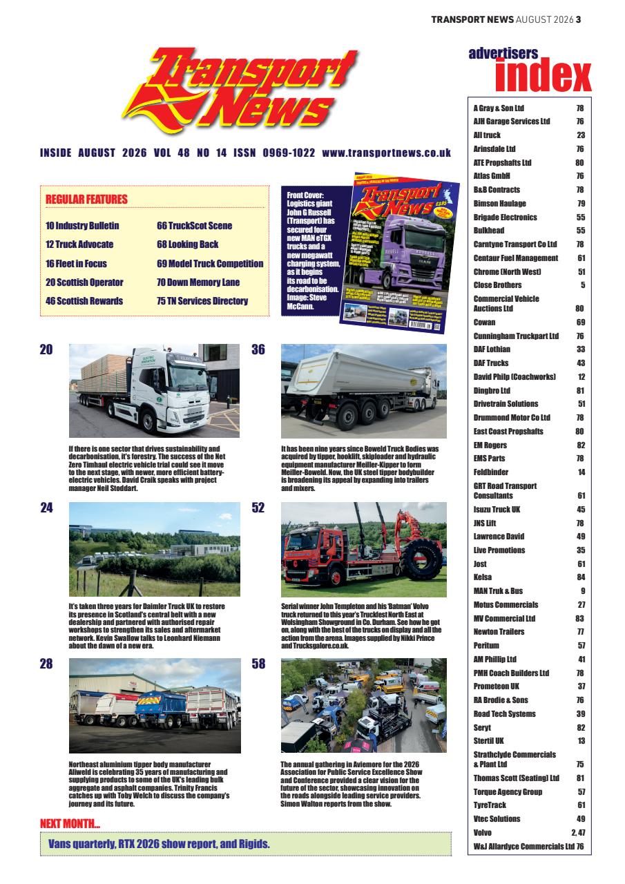 Transport News Preview Pages