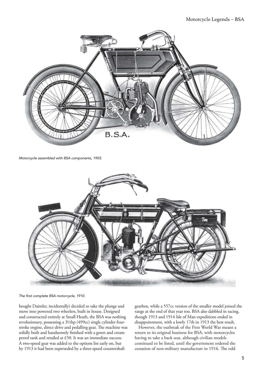 Motorcycle Legends Preview Pages
