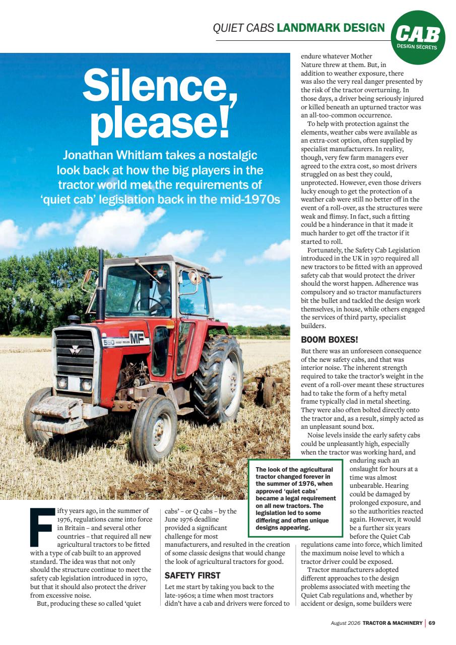 Tractor & Machinery Preview Pages