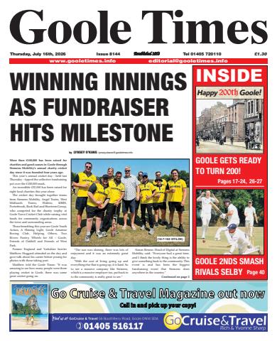 Goole Times issue July 16th 2026