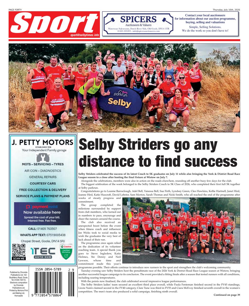 Selby Times Preview Pages