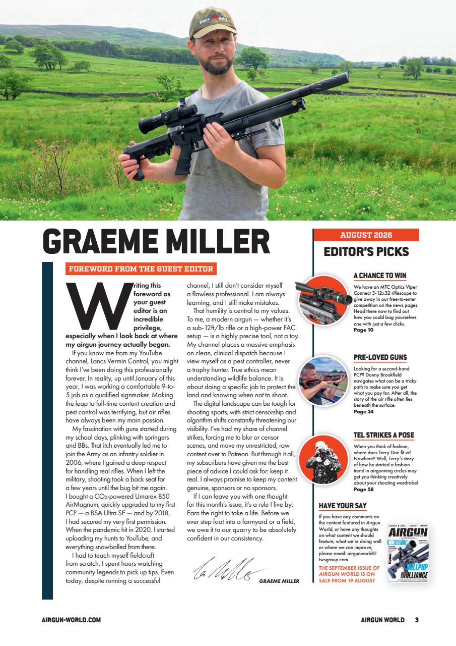 Airgun World Preview Pages