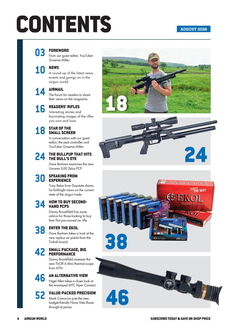 Airgun World Preview Pages