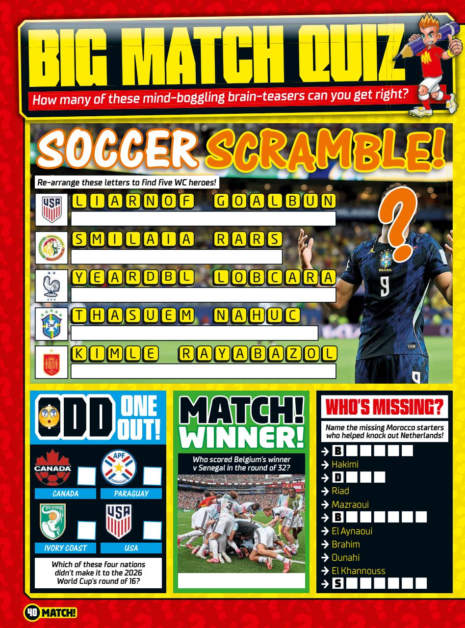 Match Preview Pages