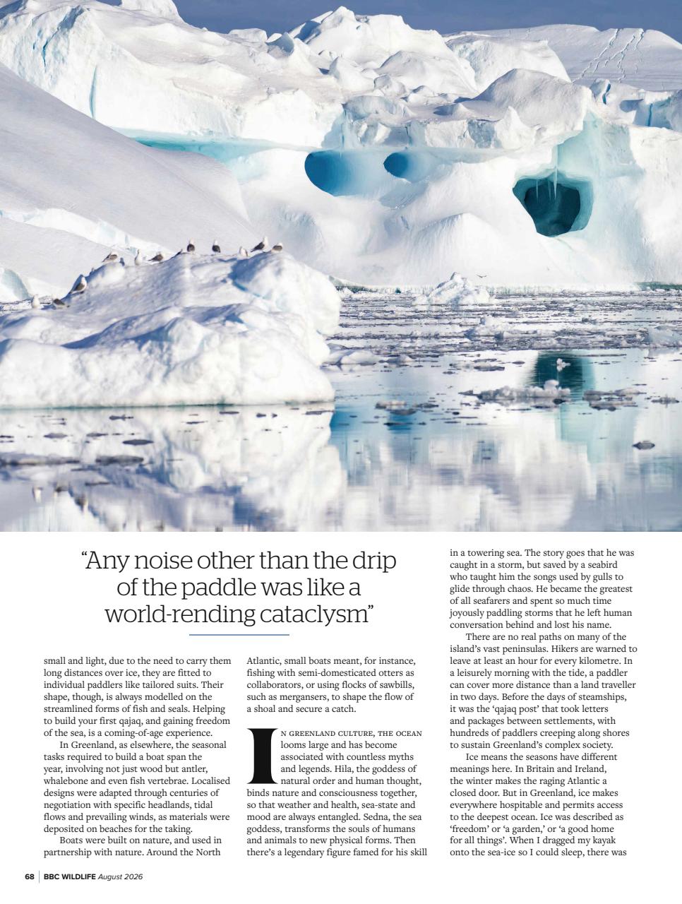 BBC Wildlife Magazine Preview Pages