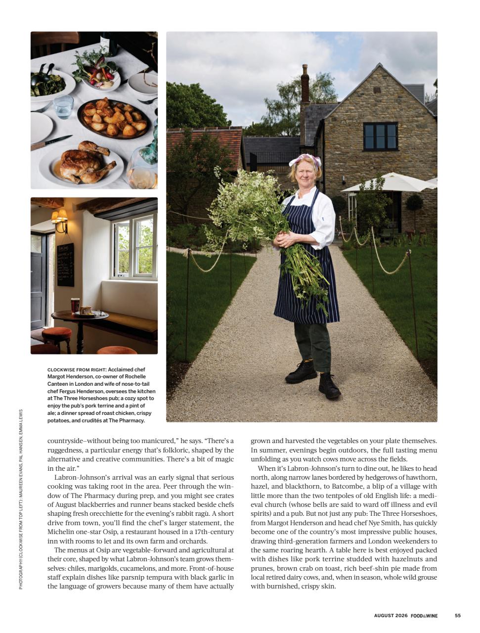 Food & Wine Preview Pages