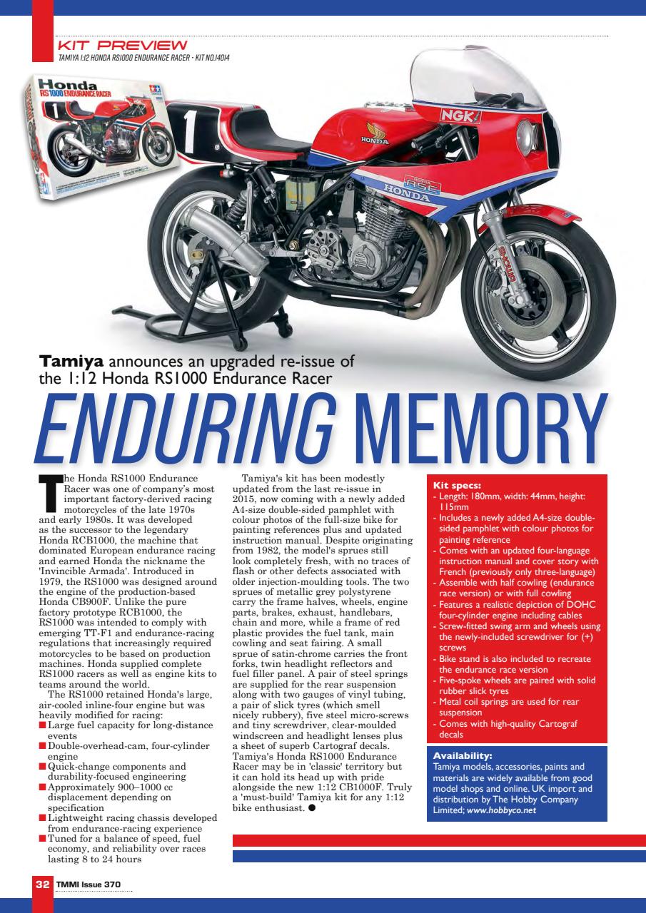 Tamiya Model Magazine Preview Pages
