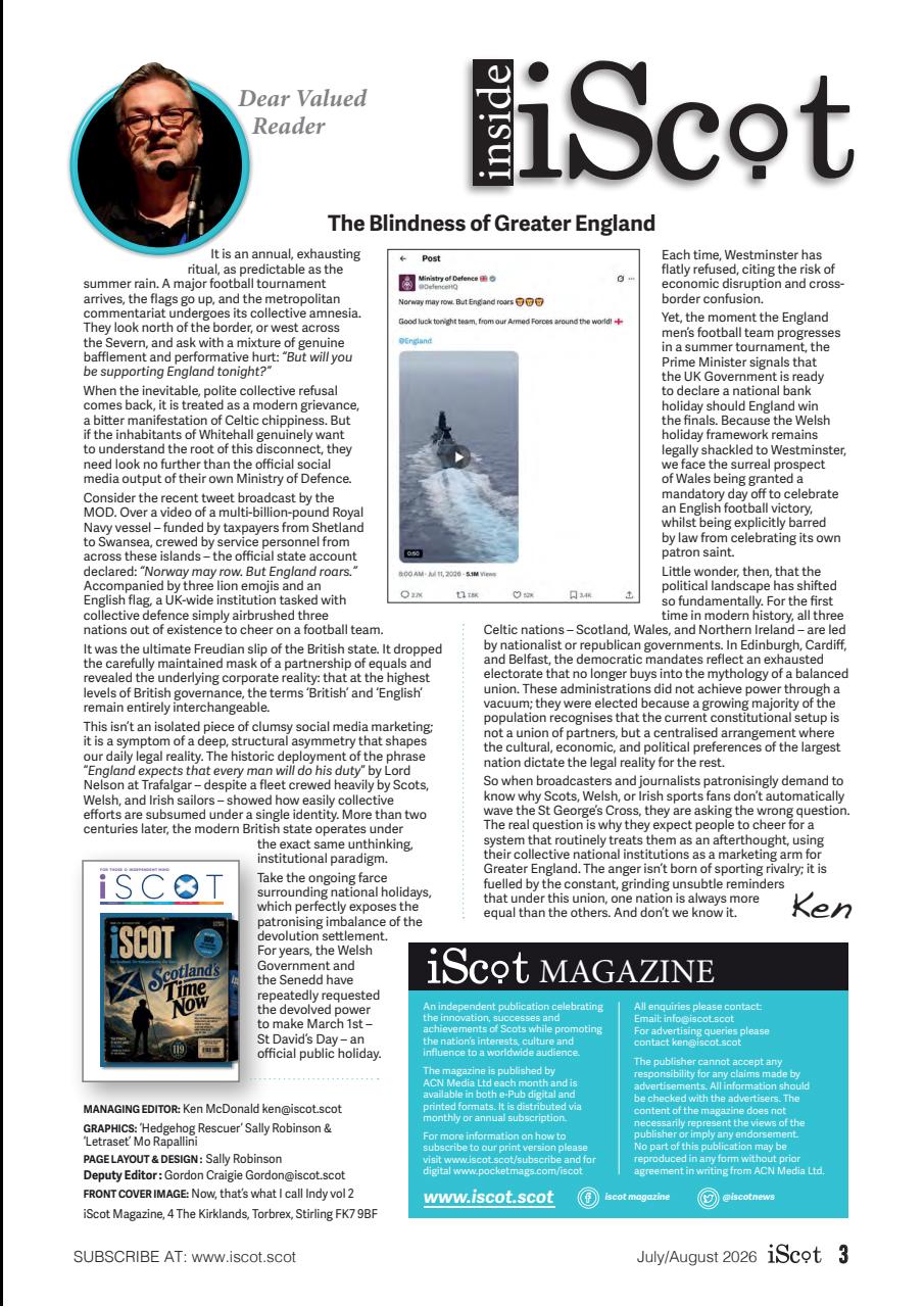 iScot Magazine Preview Pages