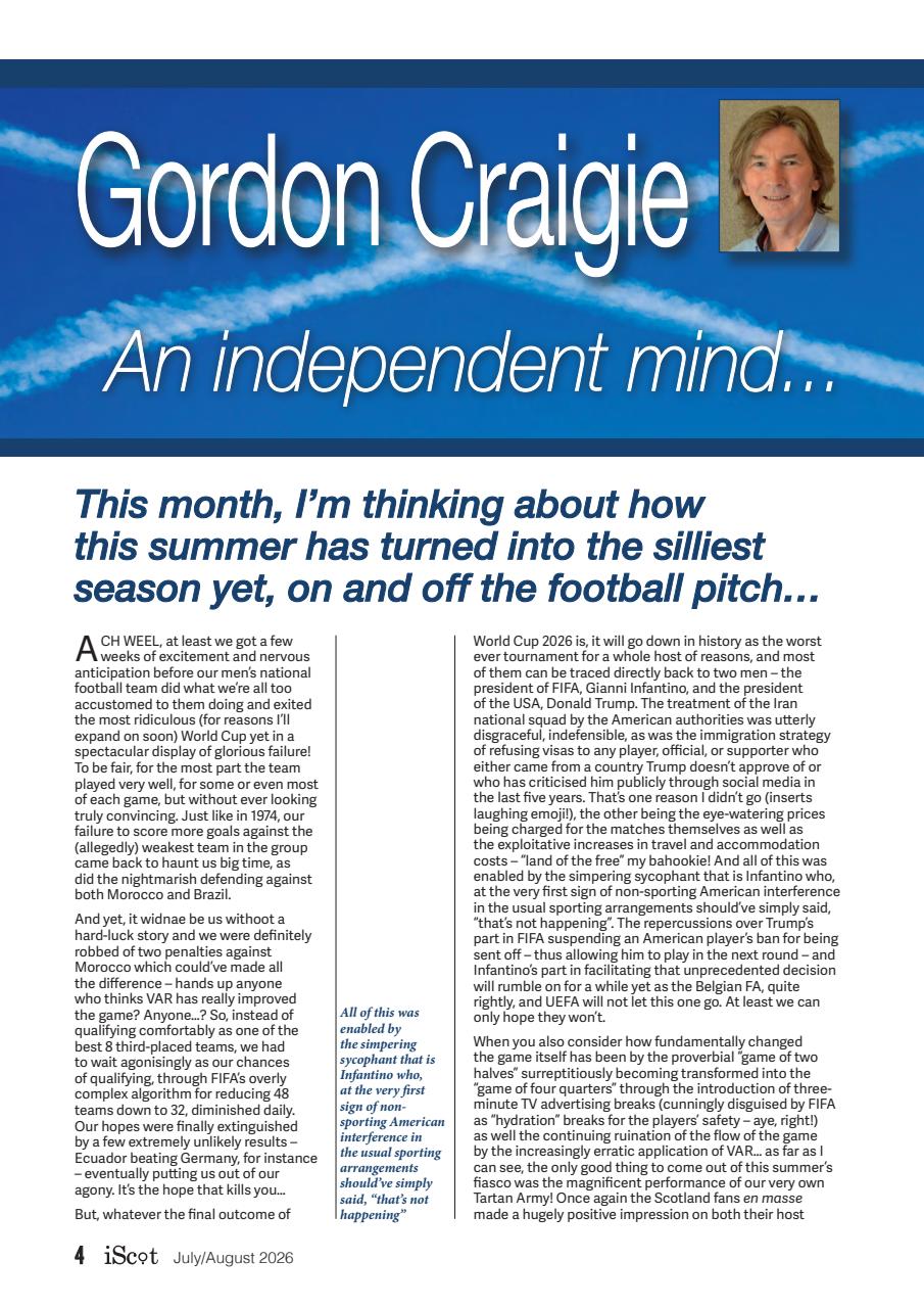 iScot Magazine Preview Pages