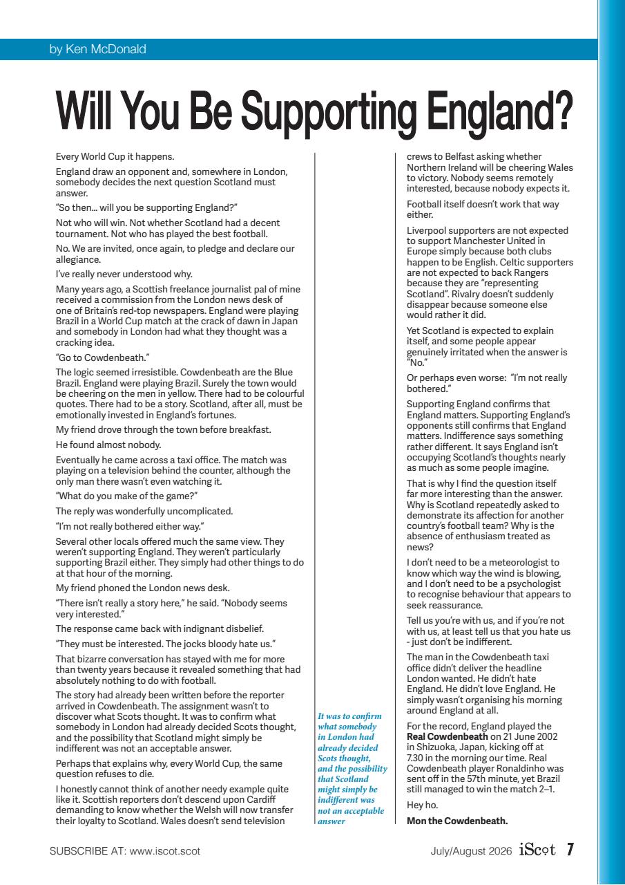 iScot Magazine Preview Pages