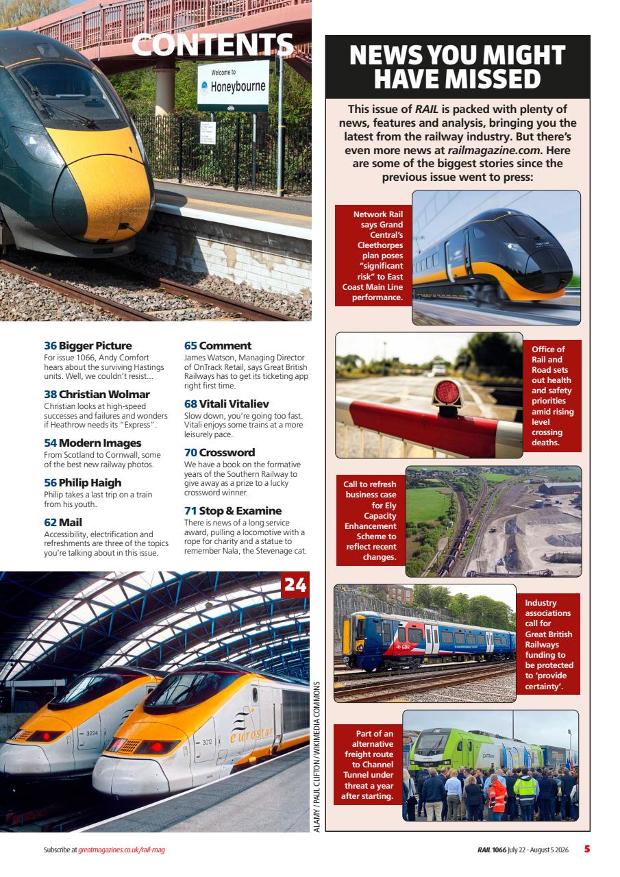 Rail Preview Pages