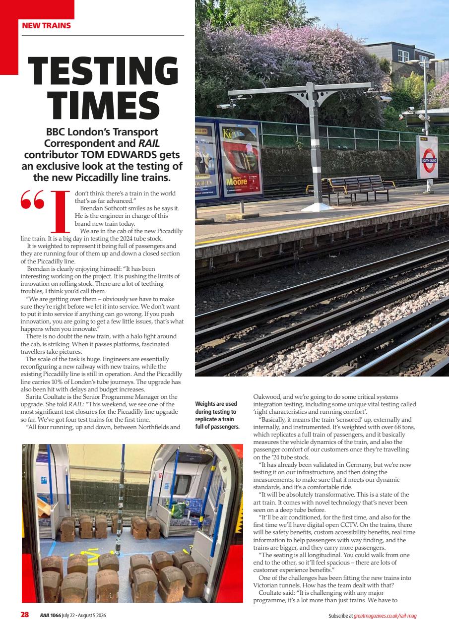 Rail Preview Pages