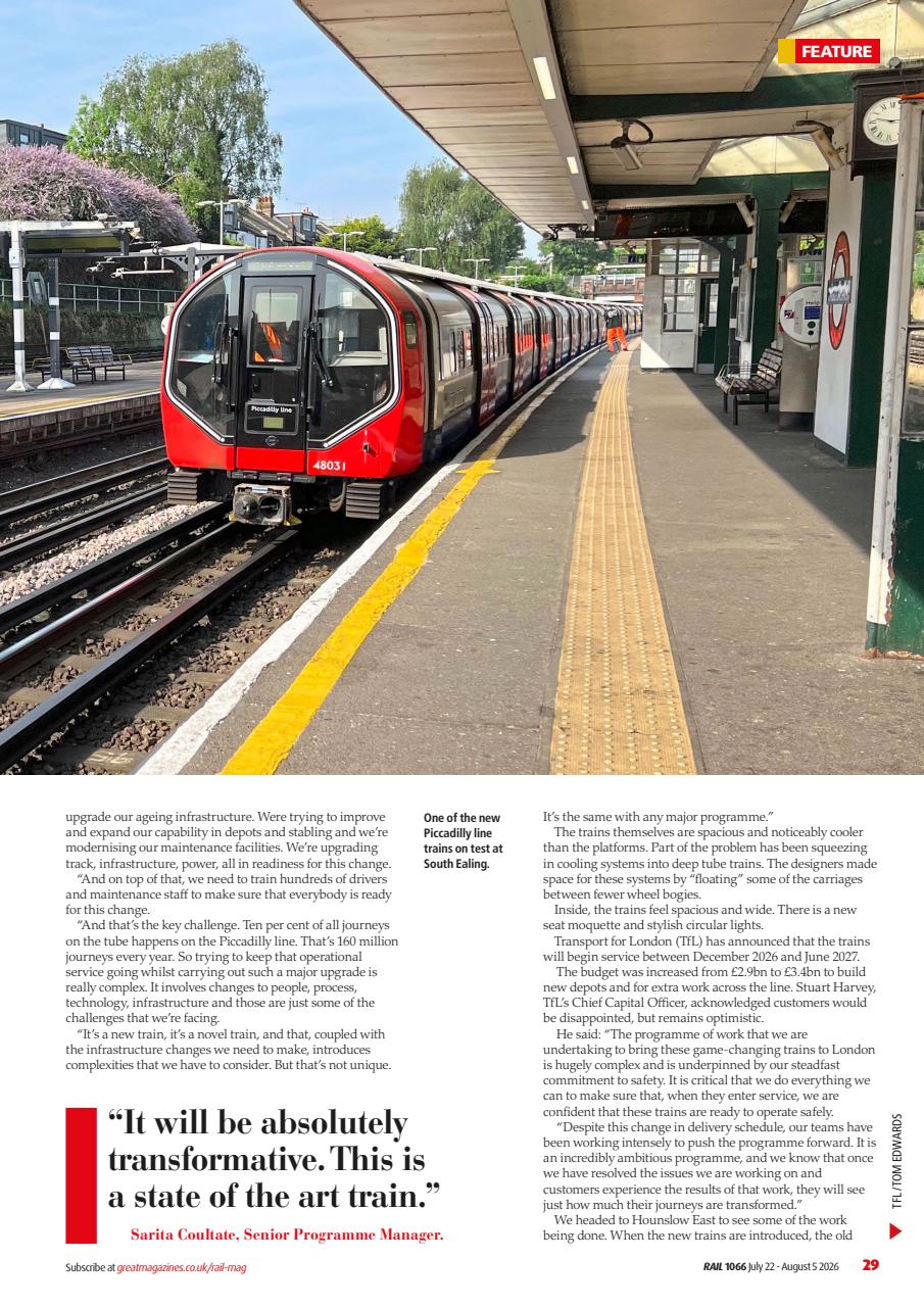 Rail Preview Pages