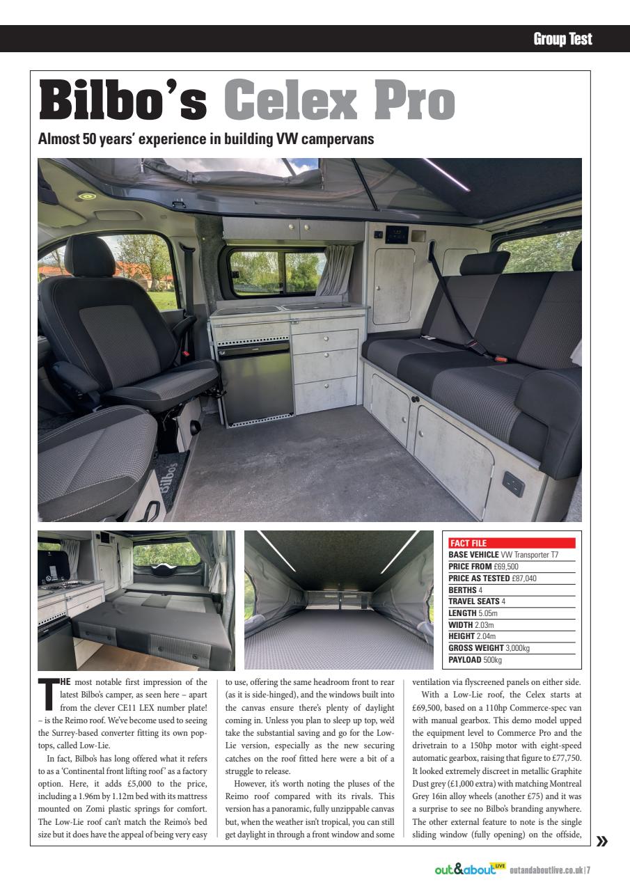 What Motorhome magazine Preview Pages