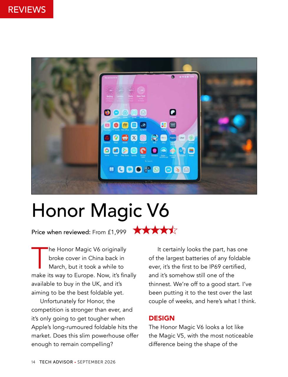 Tech Advisor Preview Pages