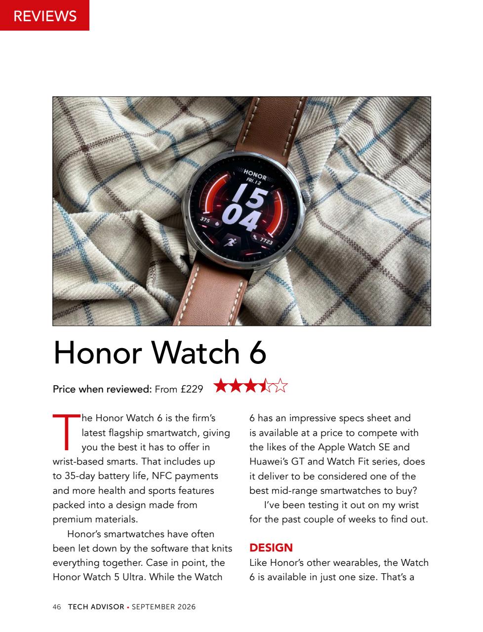 Tech Advisor Preview Pages