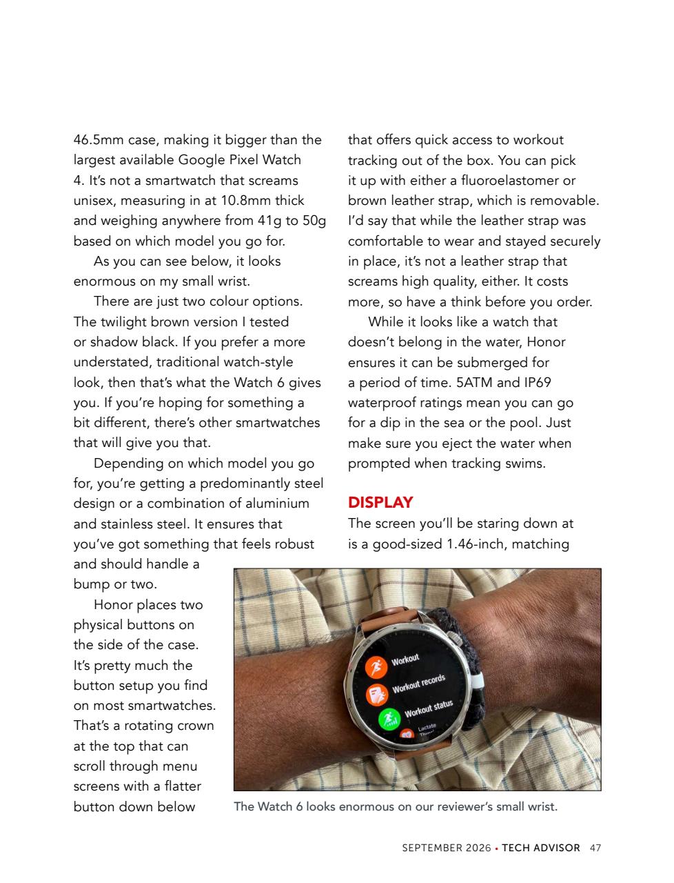 Tech Advisor Preview Pages