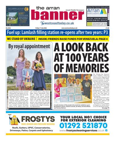 Arran Banner issue Friday, July 17, 2026
