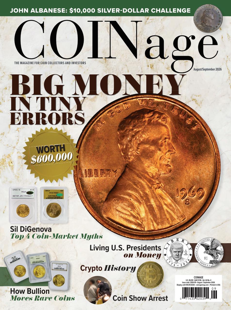 COINage Magazine Preview Pages