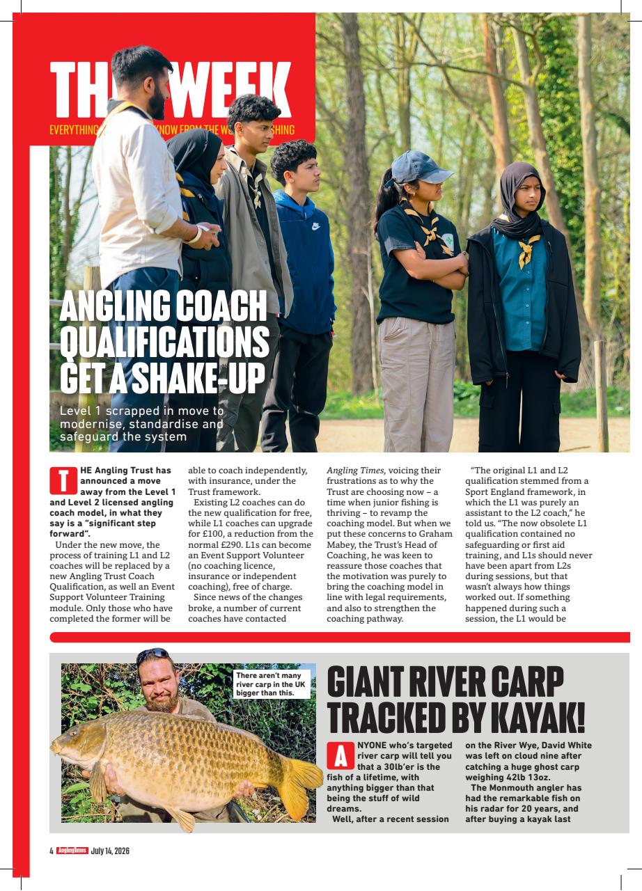 Angling Times Preview Pages