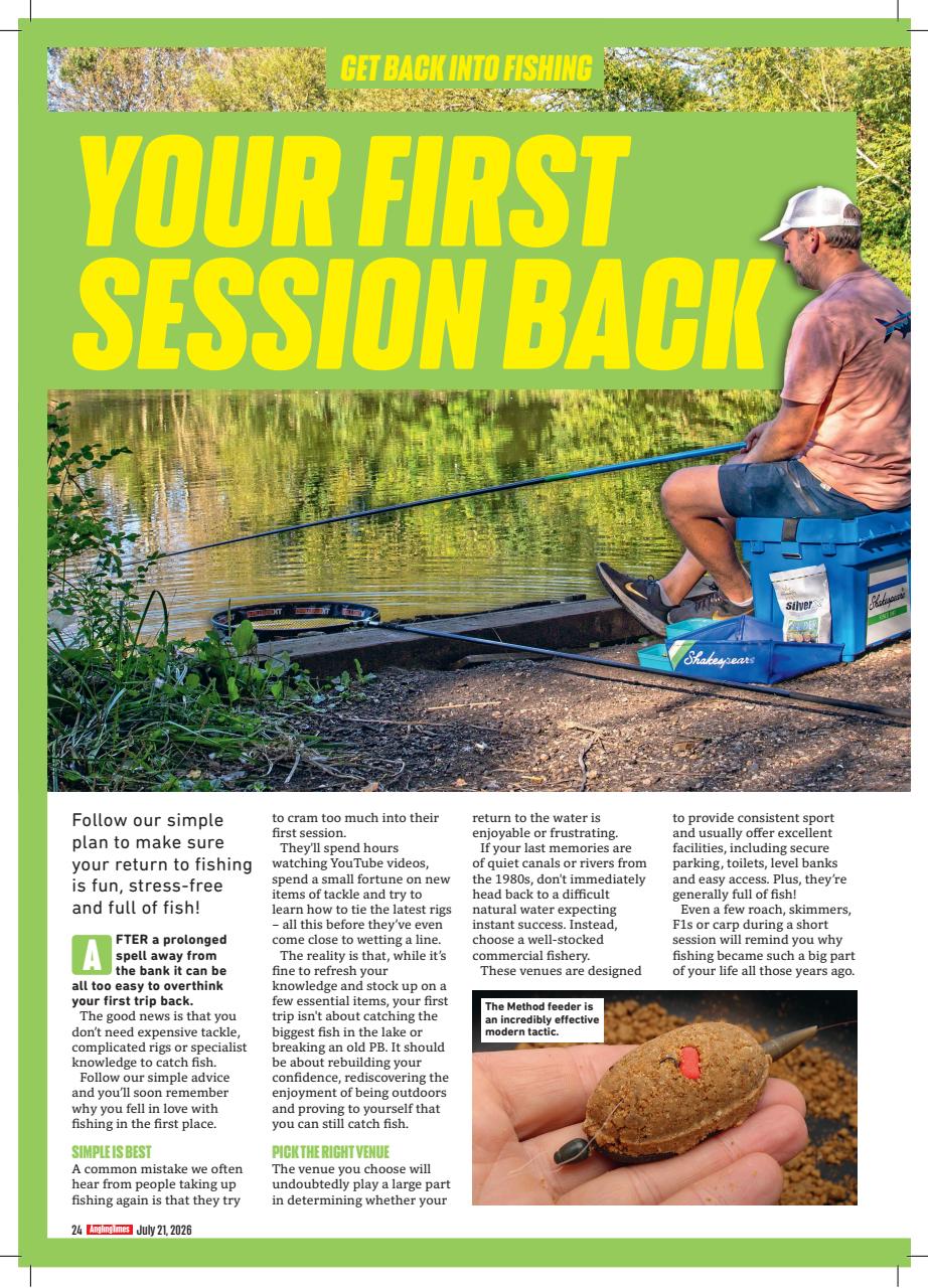 Angling Times Preview Pages