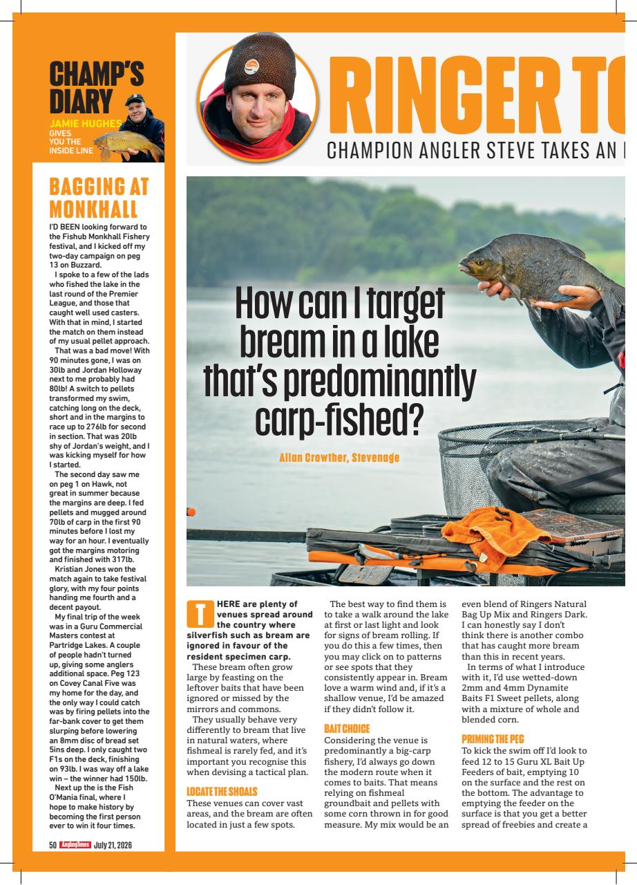 Angling Times Preview Pages