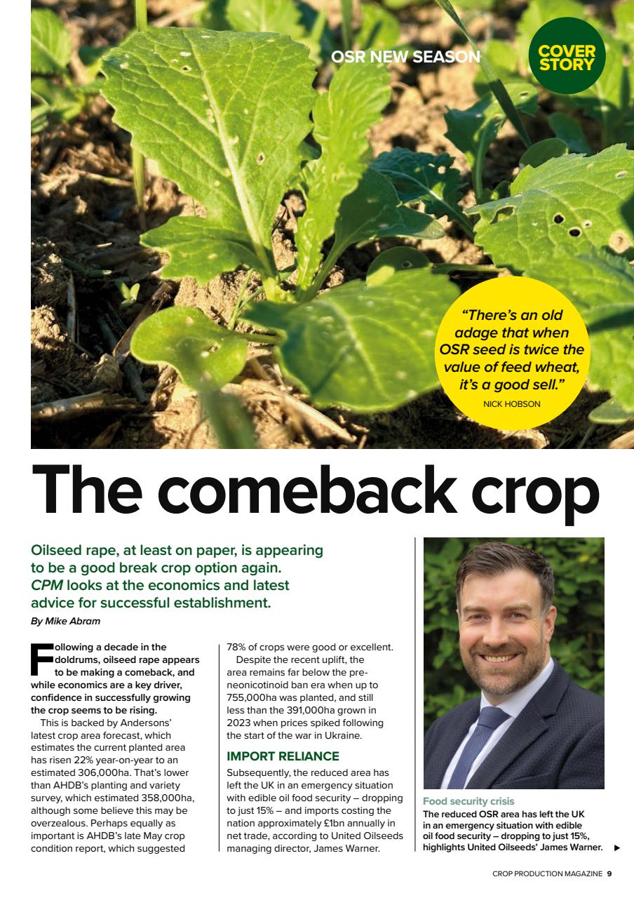 Crop Production Magazine Preview Pages