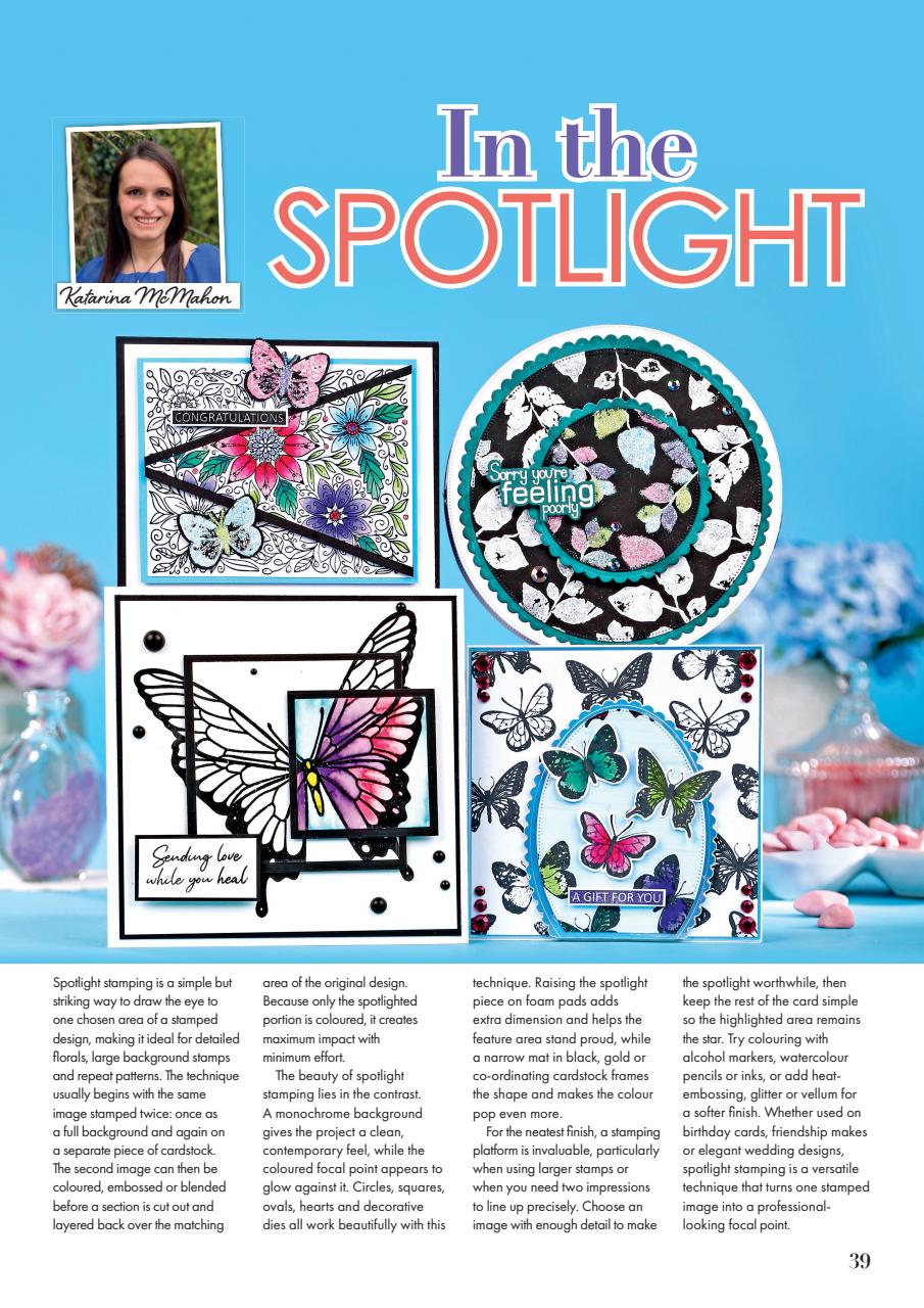 Creative Stamping Preview Pages