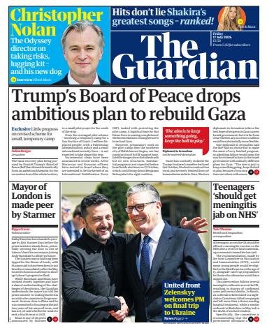 The Guardian Newspaper issue Friday, 17 July 2026