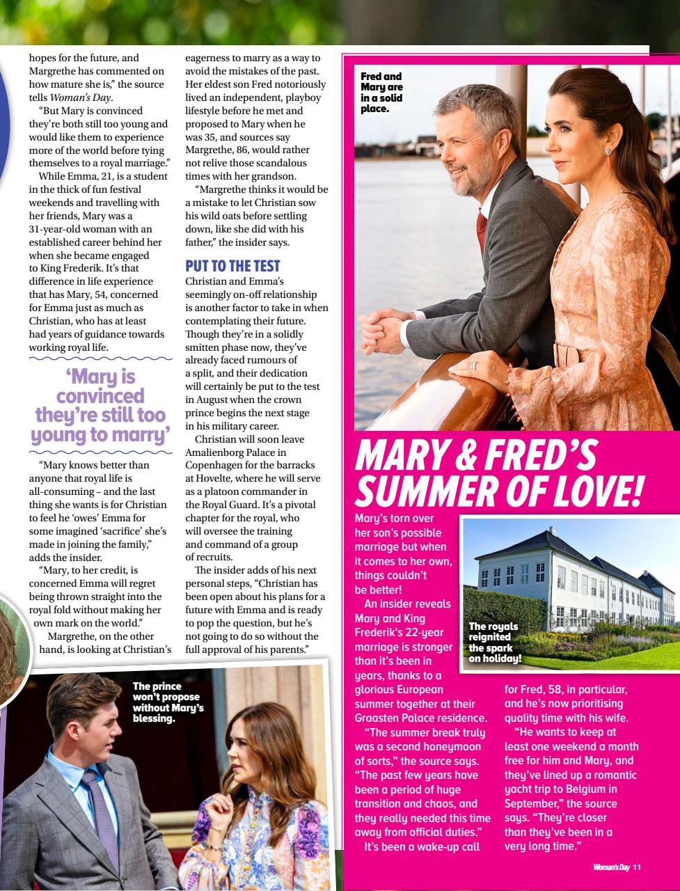 Woman's Day Australia Preview Pages