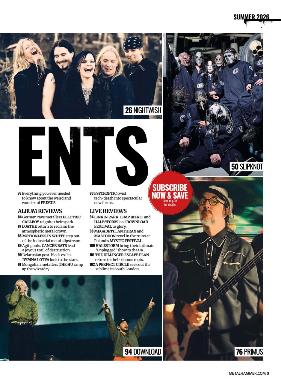Metal Hammer Preview Pages