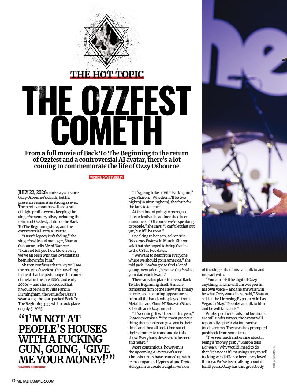 Metal Hammer Preview Pages
