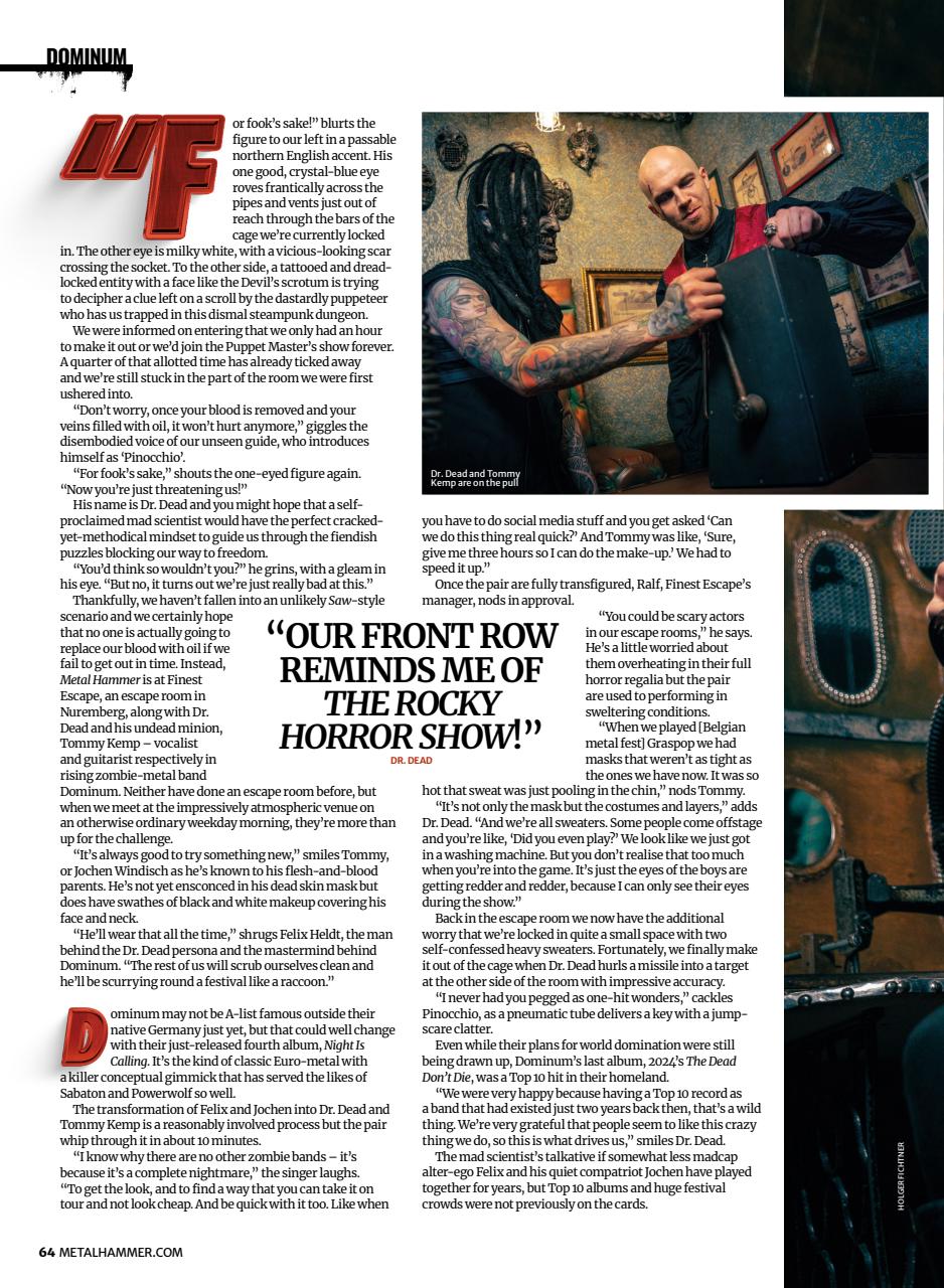 Metal Hammer Preview Pages