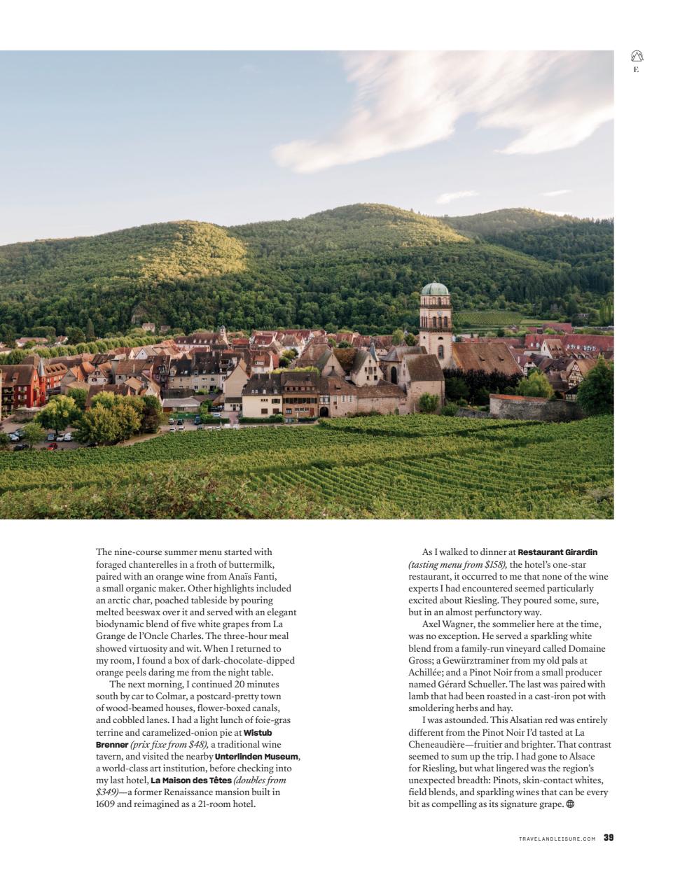 Travel + Leisure Preview Pages