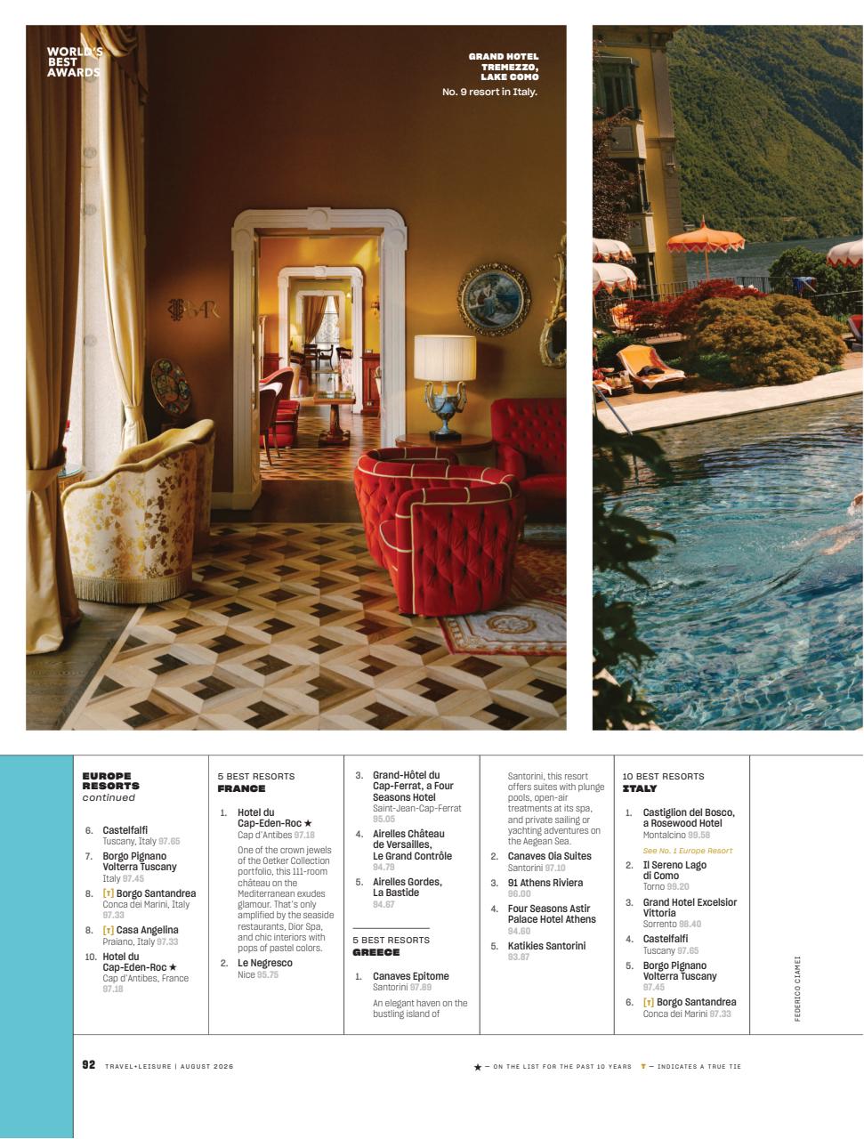 Travel + Leisure Preview Pages