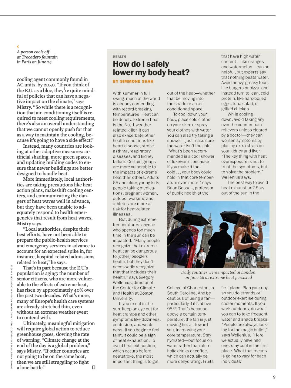 TIME Magazine Europe Preview Pages
