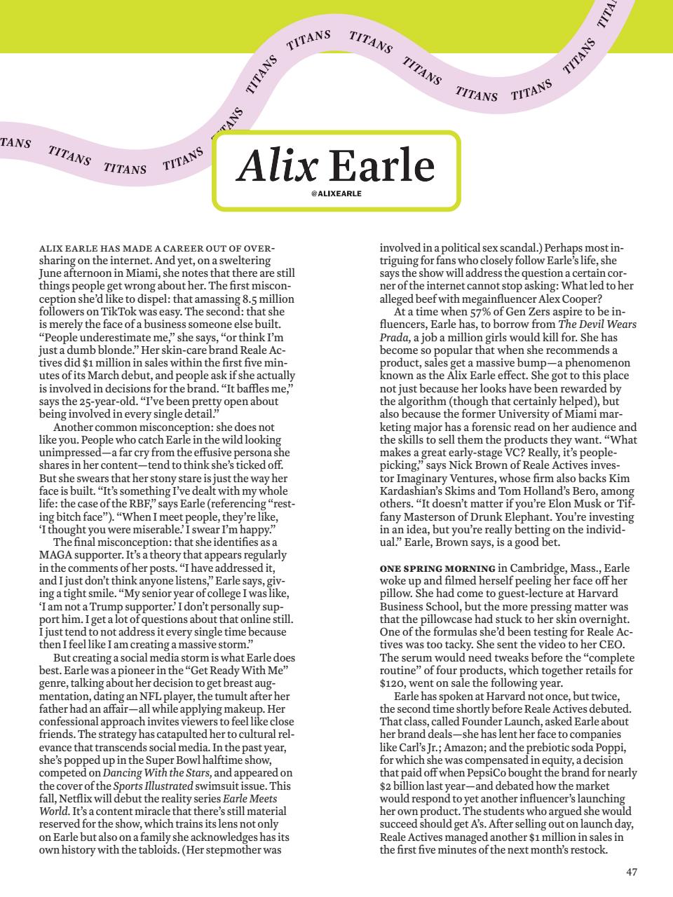 TIME Magazine Europe Preview Pages