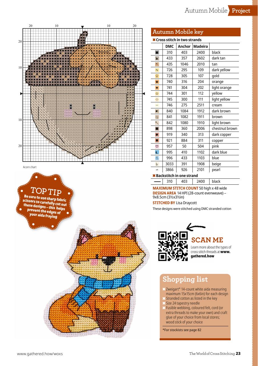 The World of Cross Stitching Preview Pages