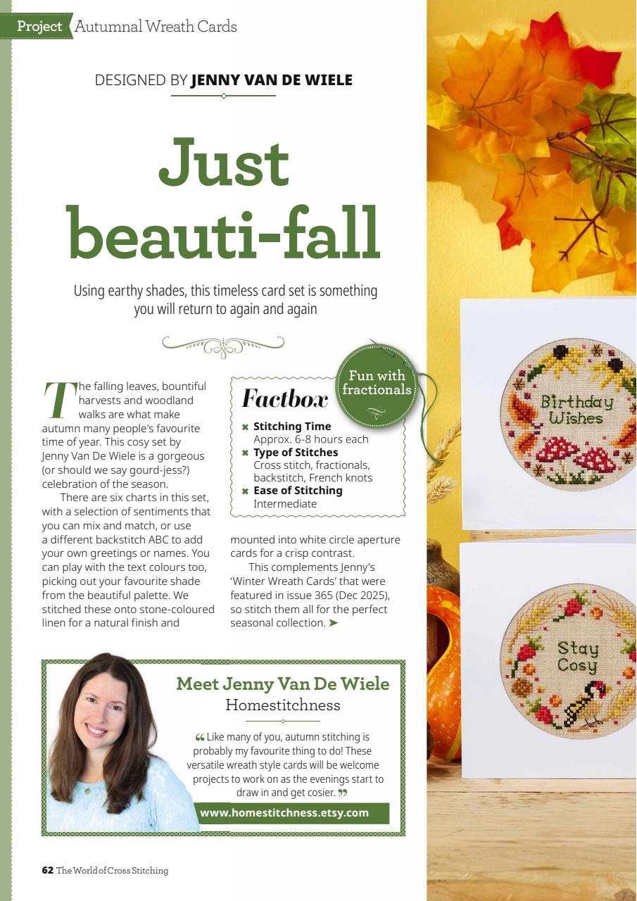 The World of Cross Stitching Preview Pages