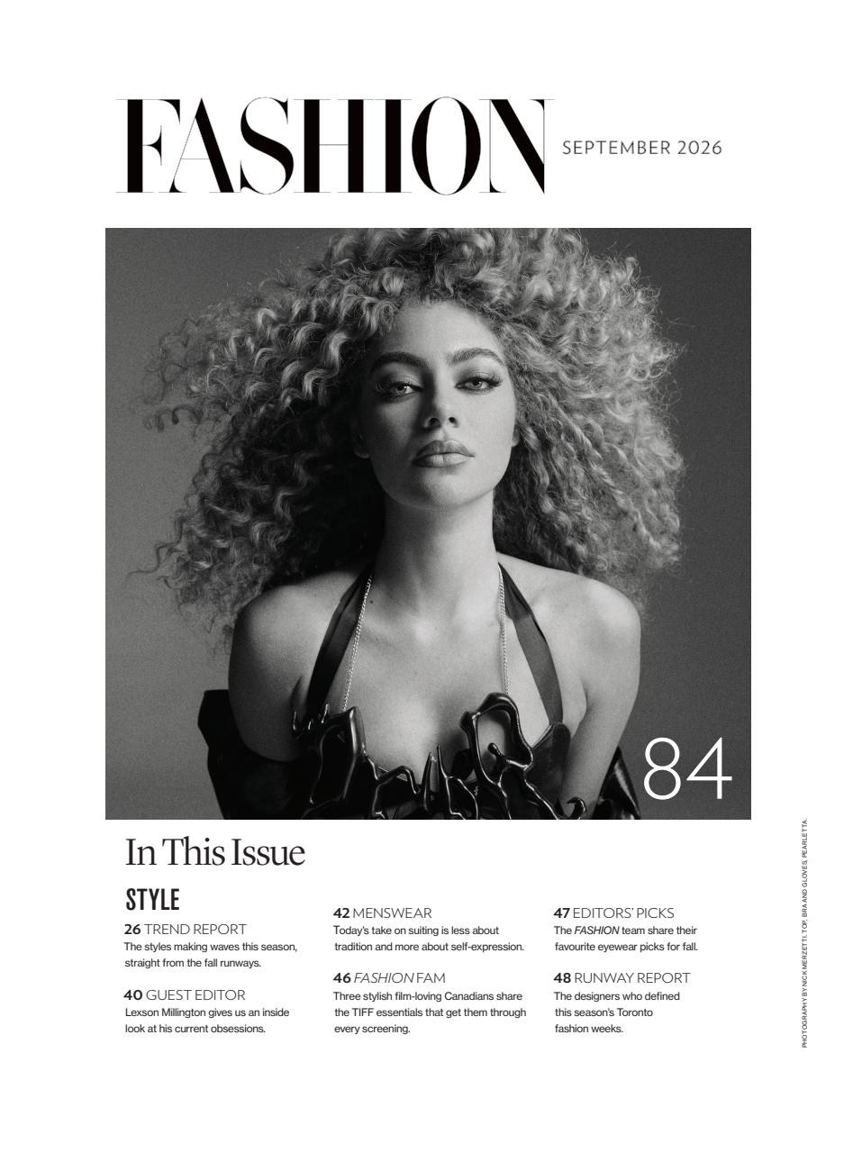 Fashion Magazine Preview Pages