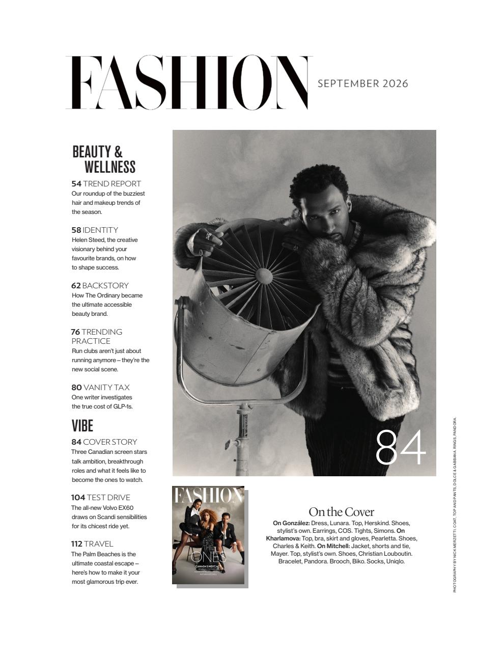 Fashion Magazine Preview Pages