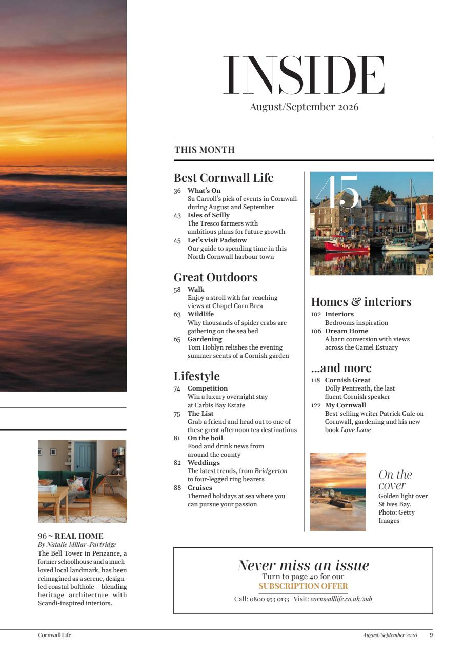 Cornwall Life Preview Pages
