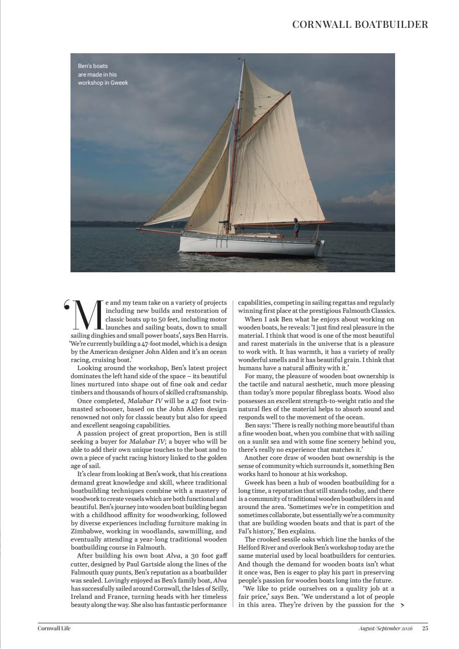 Cornwall Life Preview Pages